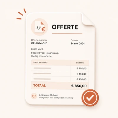 Voorbeeld offerte